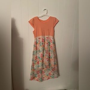 Floral spring dress